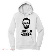 President Abraham Lincoln 1860 Abe America Silhouette Women's Hoodie thumb 0