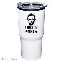 President Abraham Lincoln 1860 Abe America Silhouette Tumbler thumb 0