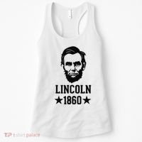 President Abraham Lincoln 1860 Abe America Silhouette Women's Tank Top thumb 0
