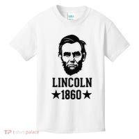 President Abraham Lincoln 1860 Abe America Silhouette Kids T-Shirt thumb 0