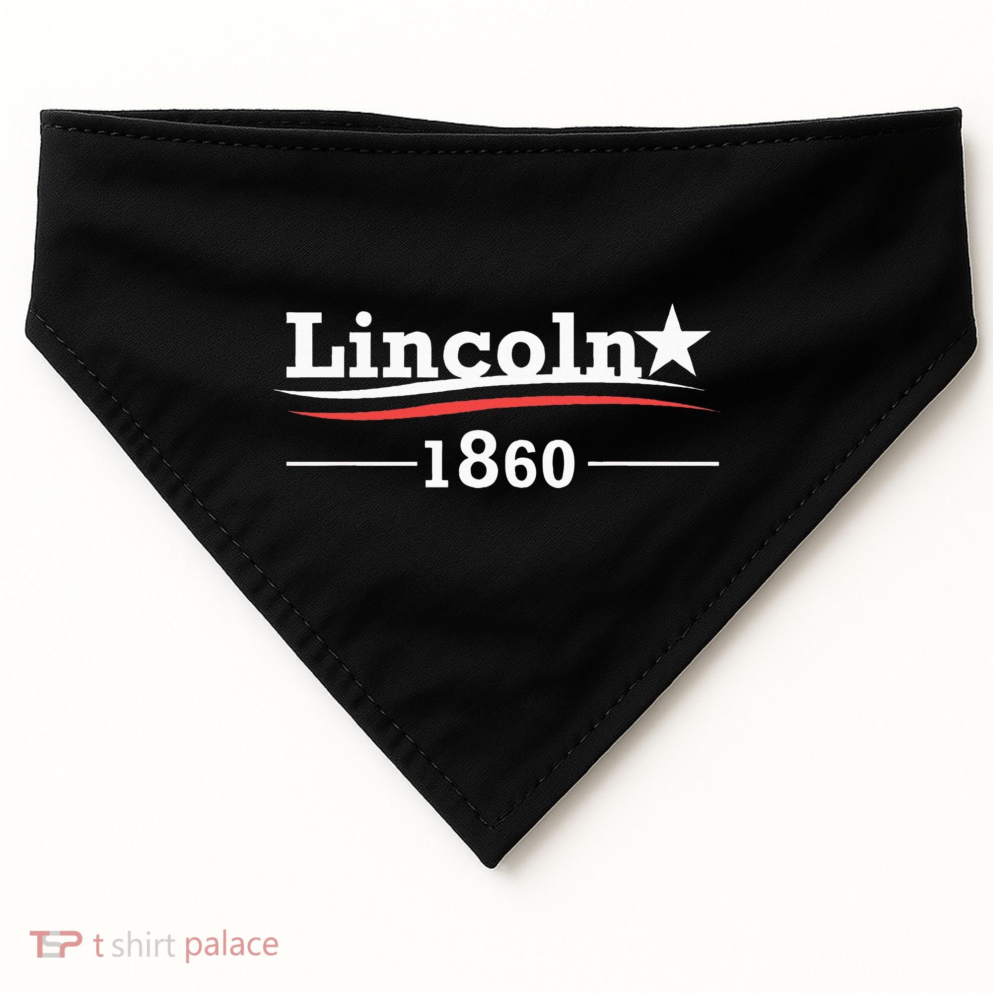 President Abraham Lincoln USA-Made Doggie Bandana