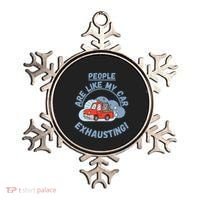 People Are Like My Car Exhausting! Fritts Cartoons Ornament thumb 0