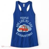 People Are Like My Car Exhausting! Fritts Cartoons Women's Tank Top thumb 0