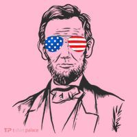 President Abraham Lincoln Portrait Usa America Sunglasses Coaster thumb 2