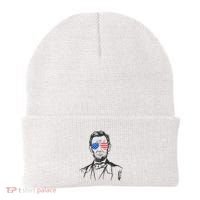 President Abraham Lincoln Portrait Usa America Sunglasses Beanie thumb 0