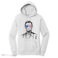 President Abraham Lincoln Portrait Usa America Sunglasses Women's Hoodie thumb 0