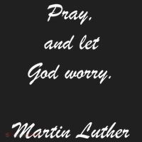 Pray And Let God Worry Martin Luther Beanie thumb 2