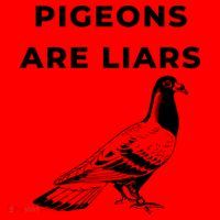 Pigeons Are Liars Santa Hat thumb 1