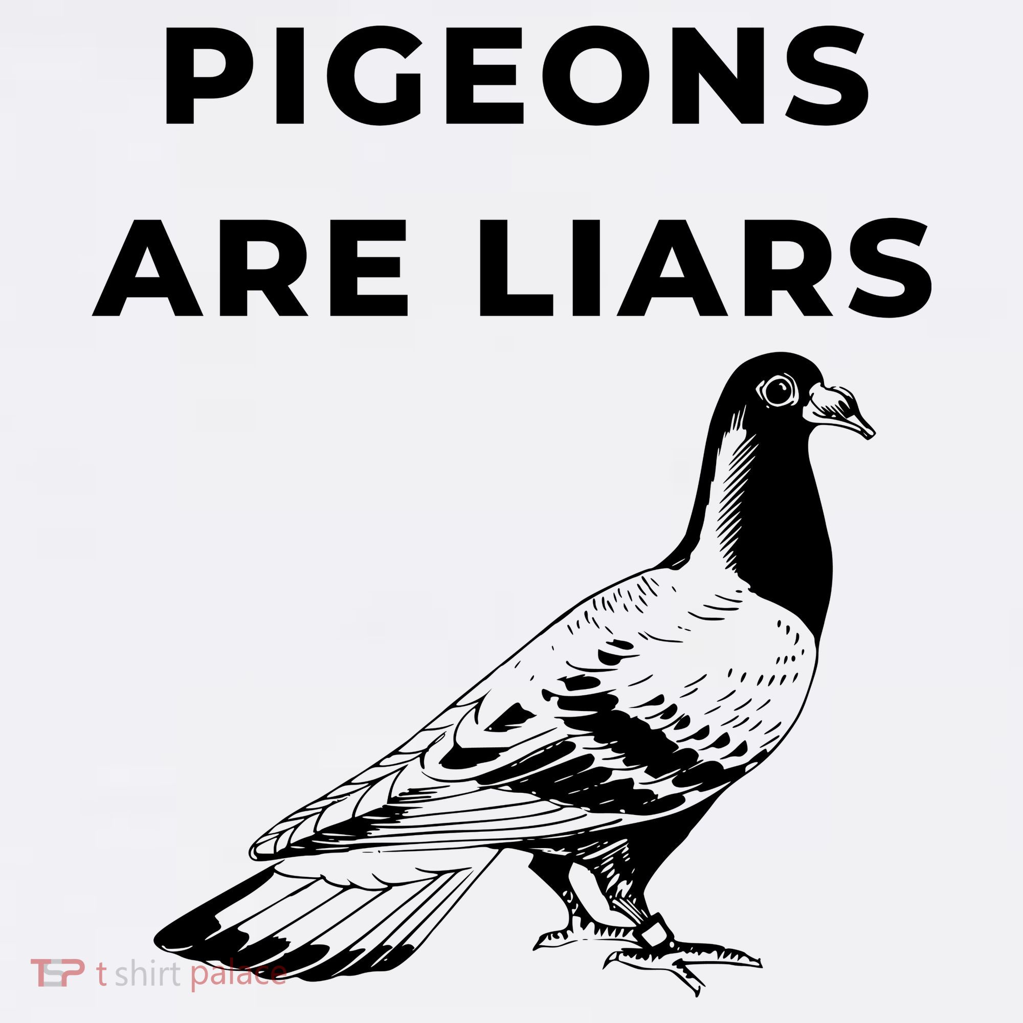 Pigeons Are Liars T-Shirt