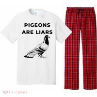Pigeons Are Liars Pajama Set thumb 0
