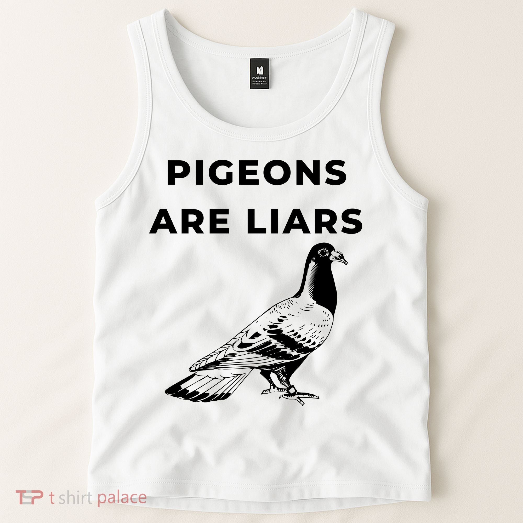 Pigeons Are Liars Tank Top