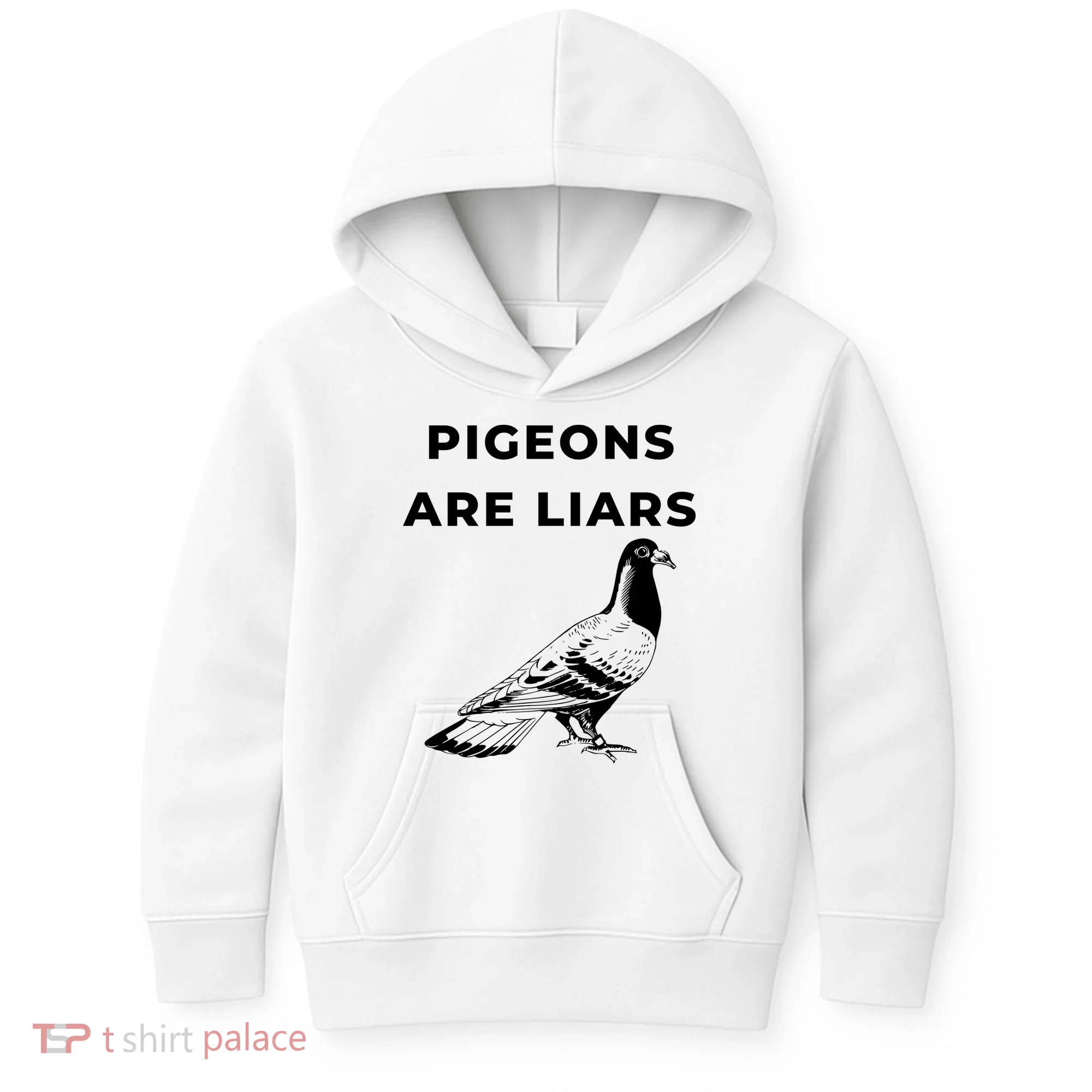 Pigeons Are Liars Kids Hoodie