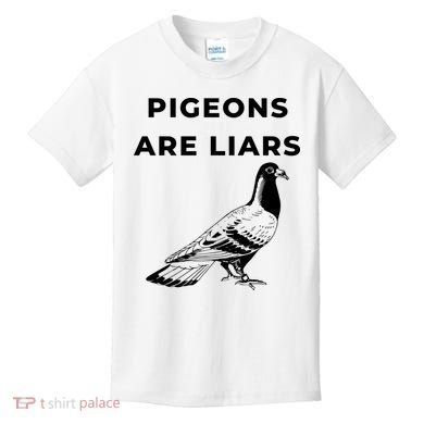 Pigeons Are Liars Kids T-Shirt