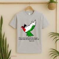 Palestine Flag Eagle Dove Naji Al-Ali T-Shirt thumb 2