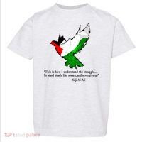 Palestine Flag Eagle Dove Naji Al-Ali Toddler T-Shirt thumb 0