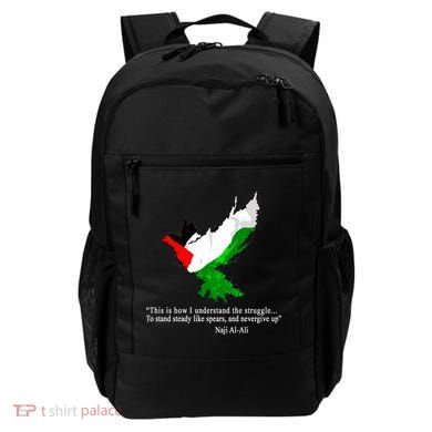 Palestine Flag Eagle Dove Naji Al-Ali Backpack