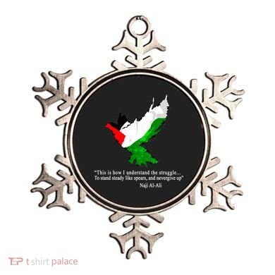 Palestine Flag Eagle Dove Naji Al-Ali Ornament