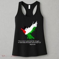 Palestine Flag Eagle Dove Naji Al-Ali Women's Tank Top thumb 3