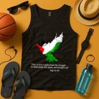Palestine Flag Eagle Dove Naji Al-Ali Tank Top thumb 4