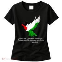 Palestine Flag Eagle Dove Naji Al-Ali Women's T-Shirt thumb 0