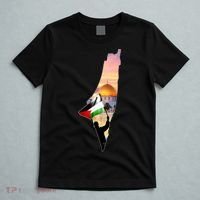 Palestine Map Flag Jerusalem's City Support Gaza T-Shirt thumb 5
