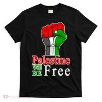 Palestine Will Be Free Raised Fist T-Shirt thumb 0