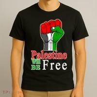 Palestine Will Be Free Raised Fist T-Shirt thumb 3