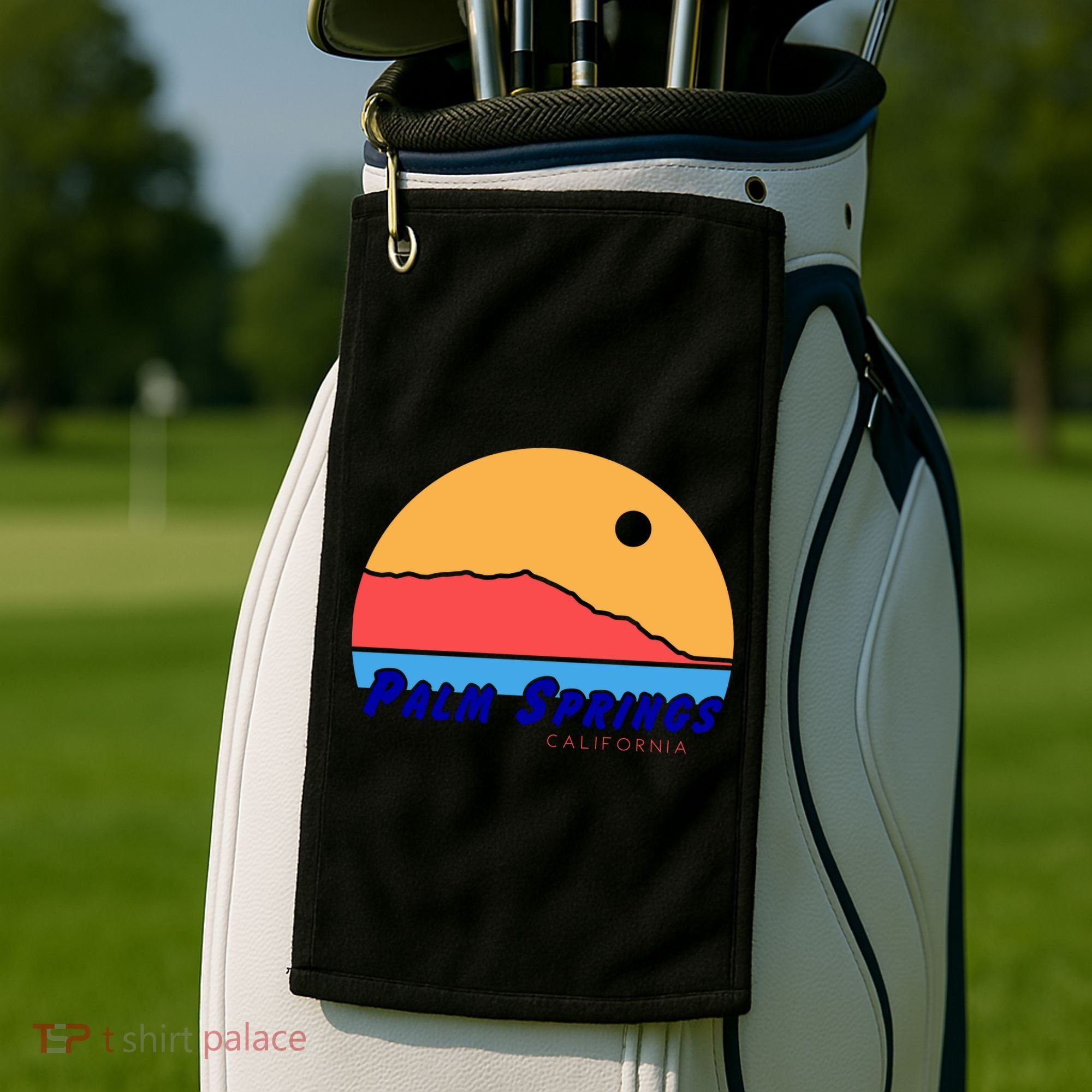 Palm Springs California Golf Towel