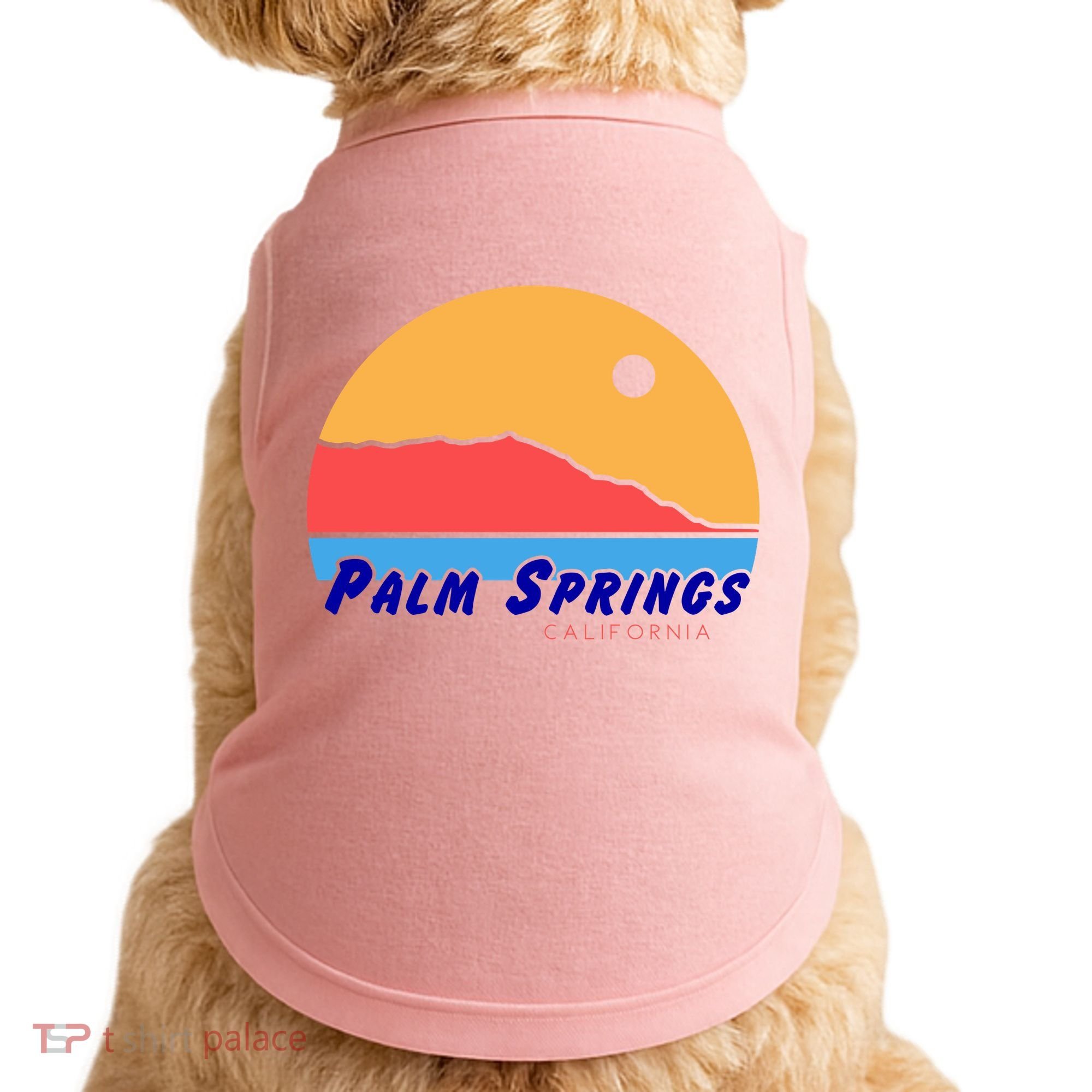 Palm Springs California Doggie Tank