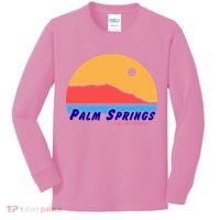Palm Springs California Kids Long Sleeve Shirt thumb 0