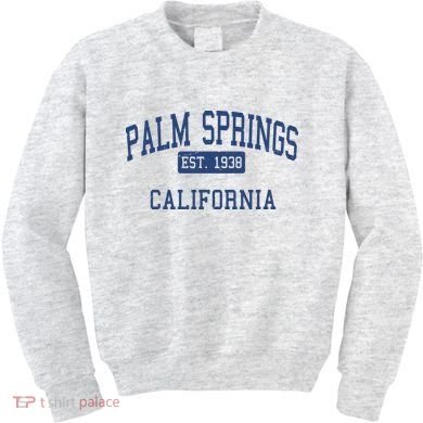 Palm Springs California EST 1938 Kids Sweatshirt