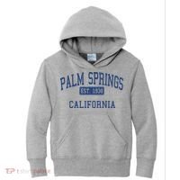 Palm Springs California EST 1938 Kids Hoodie thumb 0