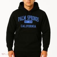 Palm Springs California EST 1938 Hoodie thumb 2