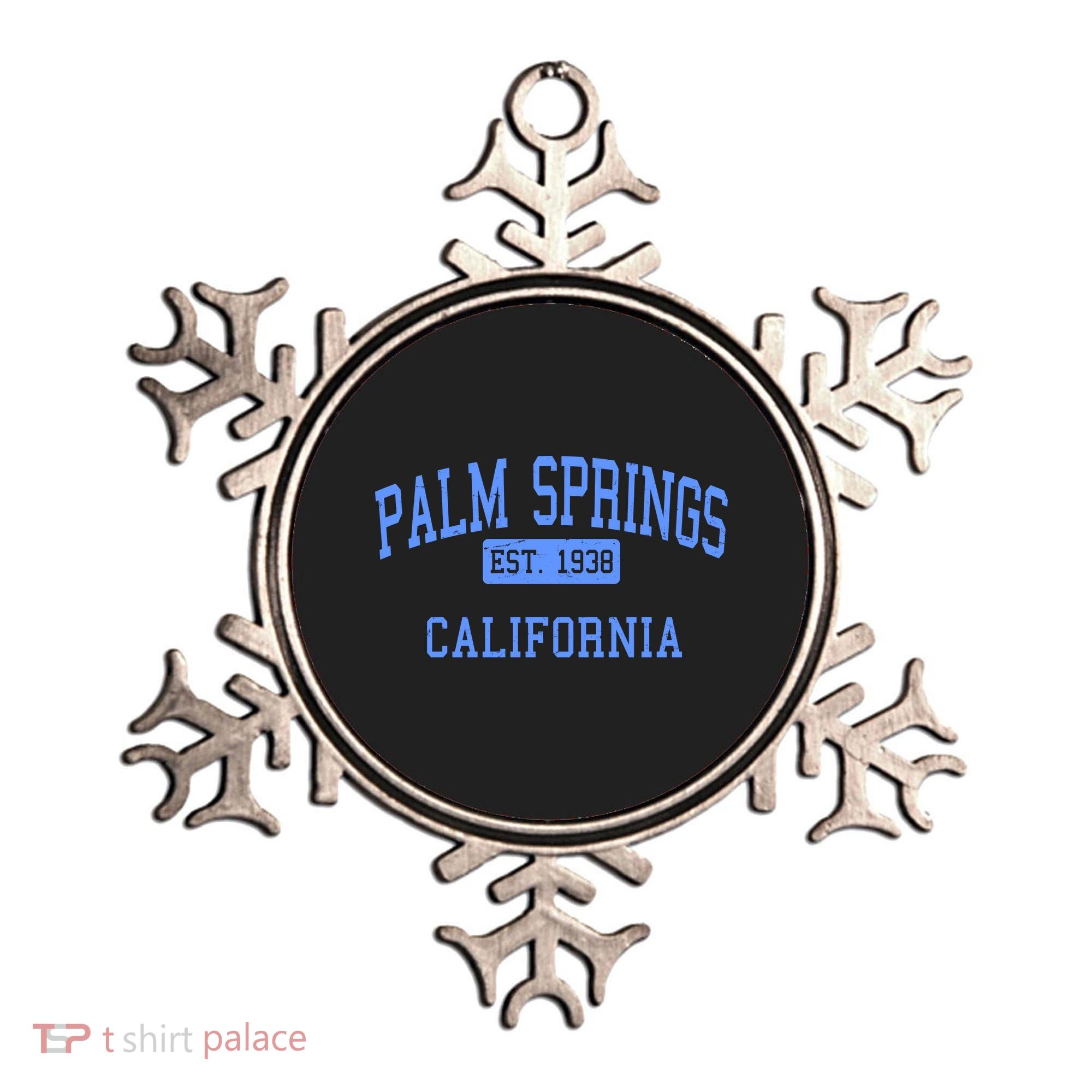 Palm Springs California EST 1938 Ornament