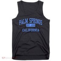 Palm Springs California EST 1938 Tank Top thumb 0