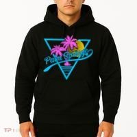 Palm Springs Retro 80's Neon Hoodie thumb 2
