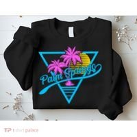 Palm Springs Retro 80's Neon Sweatshirt thumb 2