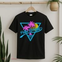 Palm Springs Retro 80's Neon T-Shirt thumb 2