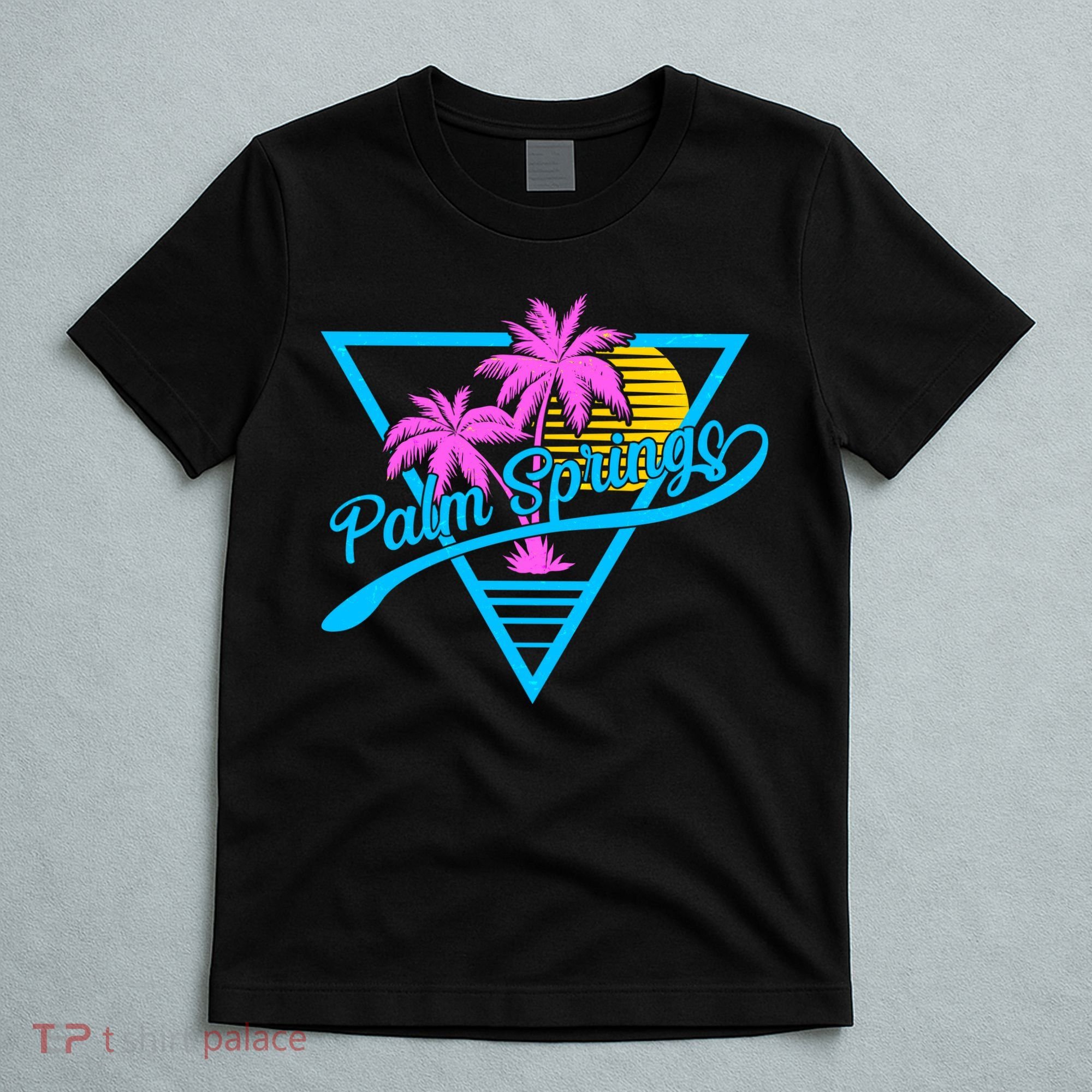 Palm Springs Retro 80's Neon T-Shirt