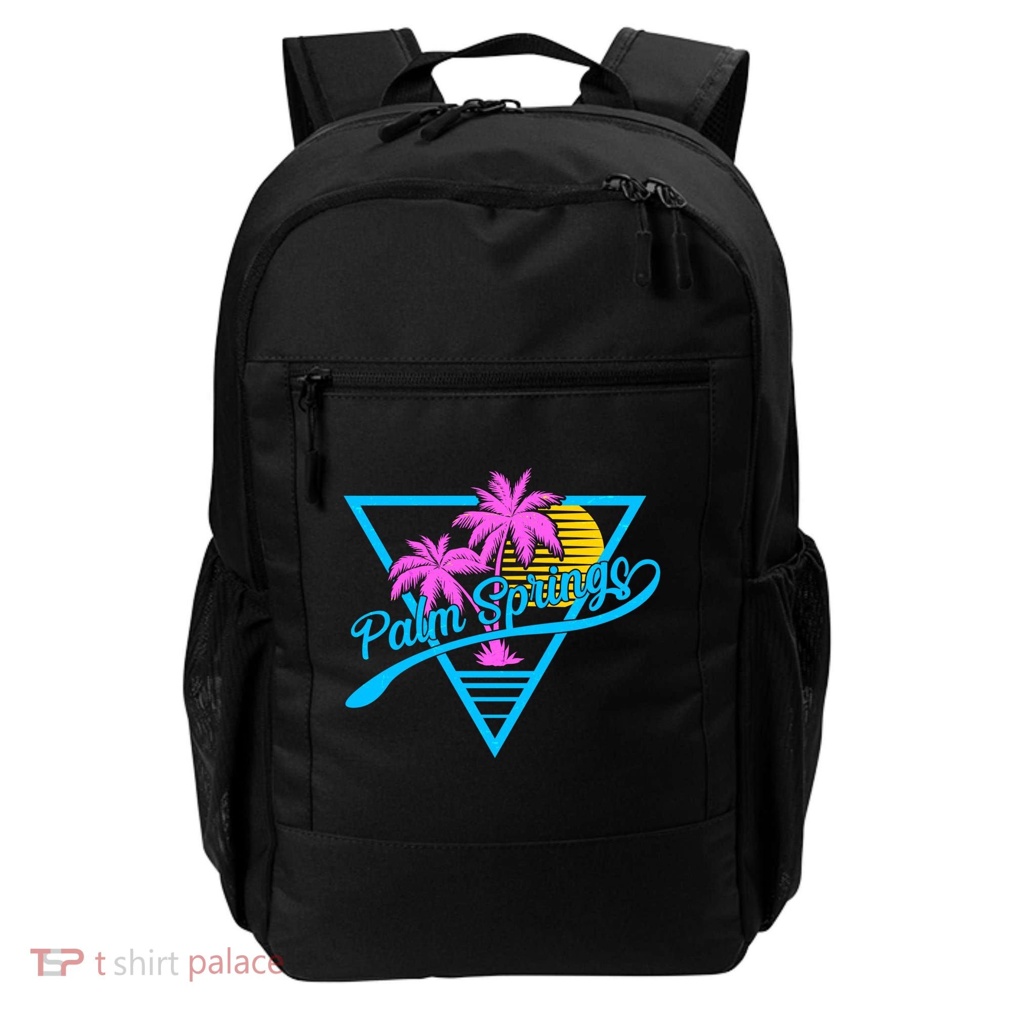 Palm Springs Retro 80's Neon Backpack