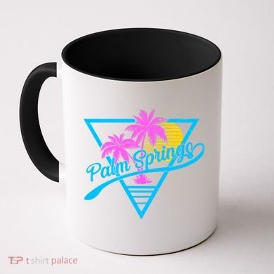 Palm Springs Retro 80's Neon Coffee Mug