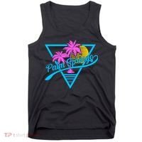 Palm Springs Retro 80's Neon Tank Top thumb 0