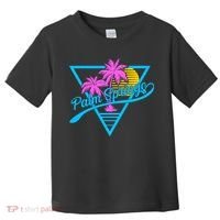 Palm Springs Retro 80's Neon Toddler T-Shirt thumb 0