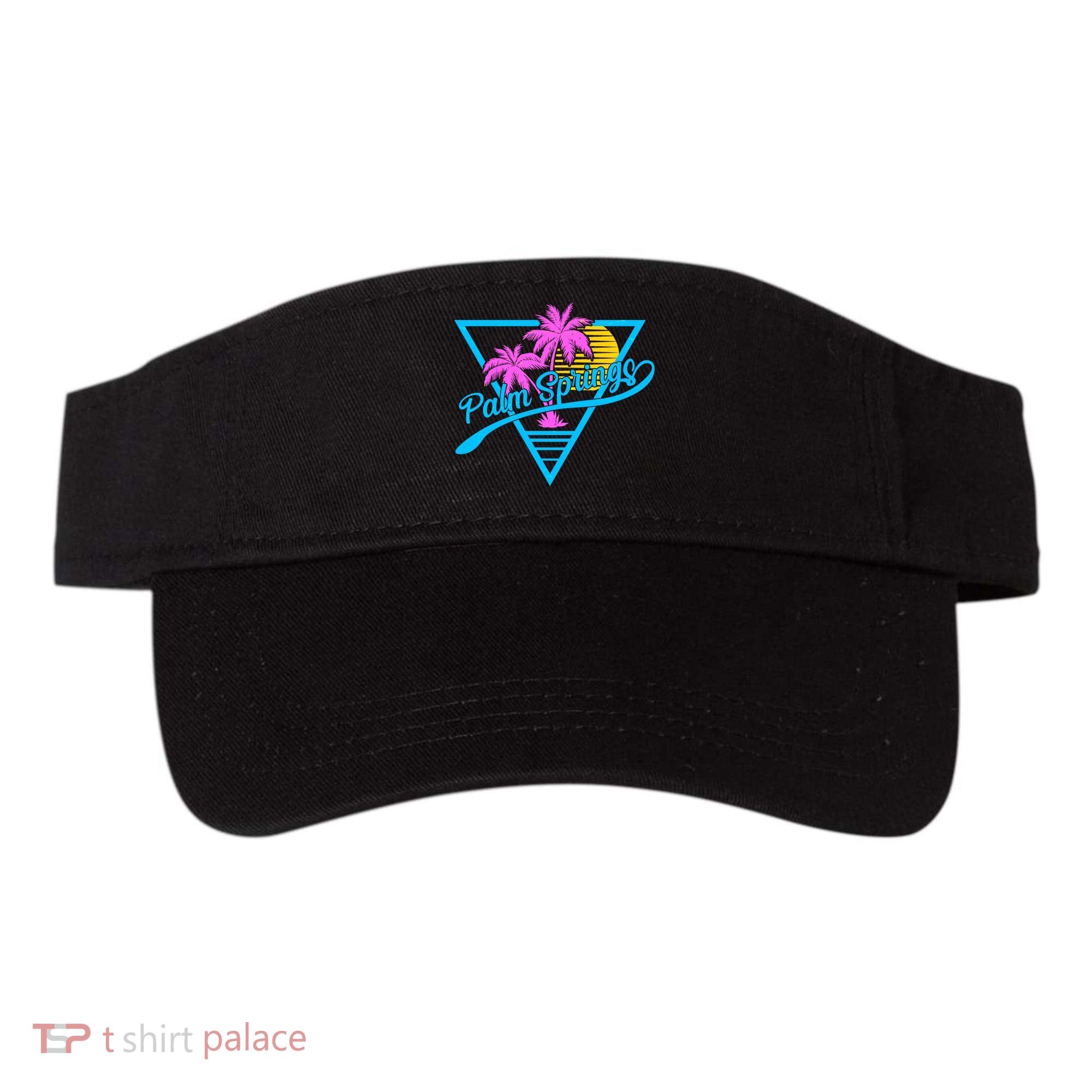 Palm Springs Retro 80's Neon Visor