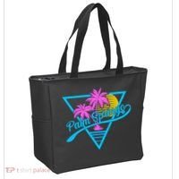 Palm Springs Retro 80's Neon Tote Bag thumb 2