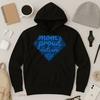 Proud Autism Mom Hoodie thumb 3