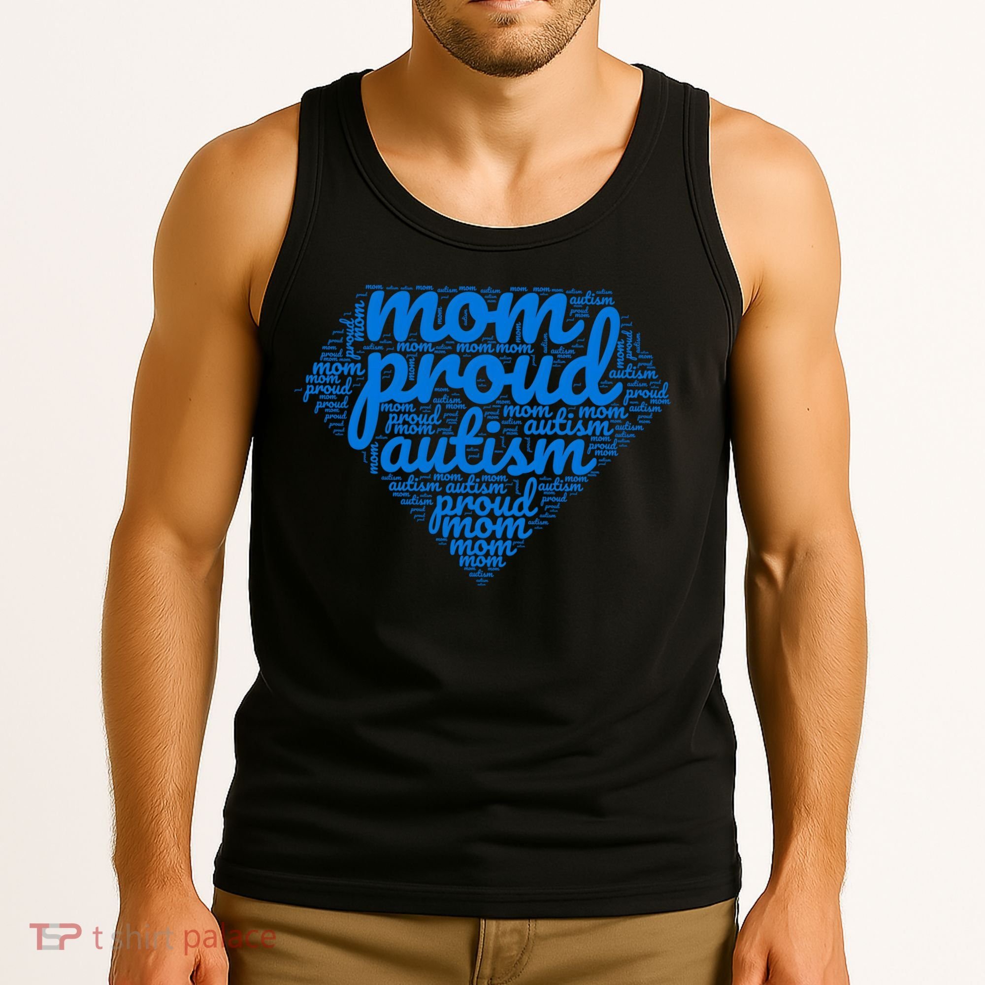 Proud Autism Mom Tank Top