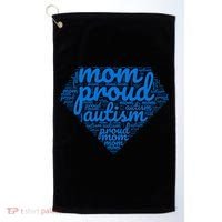 Proud Autism Mom Golf Towel thumb 0