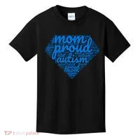 Proud Autism Mom Kids T-Shirt thumb 0