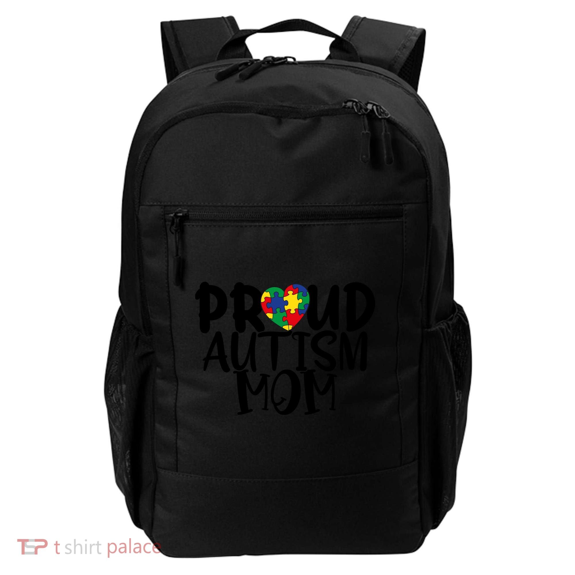Proud Autism Mom Cute Autism Awareness Gift Backpack